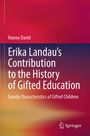 Hanna David: "Erika Landau’s Contribution to the History of Gifted Education." Farbverlauf Hintergrund, Springer-Logo.