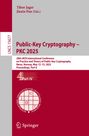 : Public-Key Cryptography - PKC 2025, Buch