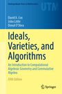 David A. Cox: Ideals, Varieties, and Algorithms, Buch