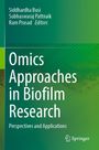 Titel: "Omics Approaches in Biofilm Research: Perspectives and Applications". Grüne, gestreifte Hintergründe. Springer-Logo.