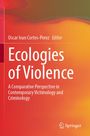 Text: Oscar Ivan Cortes-Perez, Editor. Titel: Ecologies of Violence. Untertitel: A Comparative Perspective in Contemporary Victimology and Criminology. Unten rechts ist ein Springer-Logo. Hintergrund: Farbverlauf in Orange- und Rottönen.