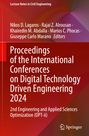 : Proceedings of the International Conferences on Digital Technology Driven Engineering 2024, Buch
