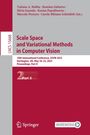 : Scale Space and Variational Methods in Computer Vision, Buch