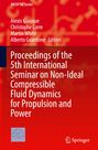 Proceedings of the 5th International Seminar on Non-Ideal Compressible Fluid Dynamics for Propulsion and Power, Buch