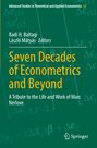 Titel: "Seven Decades of Econometrics and Beyond". Würdigung von Marc Nerlove. Grün mit mathematischen Formeln.
