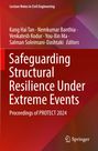 Titel: Safeguarding Structural Resilience Under Extreme Events. Roter Hintergrund mit einem Springer-Logo.