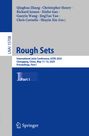 : Rough Sets, Buch