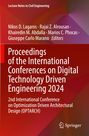 Roter Hintergrund, Titel: "Proceedings of the International Conferences on Digital Technology Driven Engineering 2024", Springer-Logo.