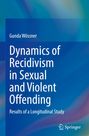 Text: "Dynamics of Recidivism in Sexual and Violent Offending", "Results of a Longitudinal Study", "Gunda Wössner". Blau-grüner Hintergrund.