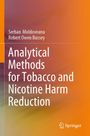 Text: Serban Moldoveanu, Robert Owen Bussey, Analytical Methods for Tobacco and Nicotine Harm Reduction. Hintergrund: Warmes Orange.