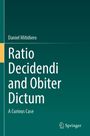 Titel: "Ratio Decidendi and Obiter Dictum: A Curious Case." Autor: Daniel Mitidiero. Grüner Hintergrund, Springer-Logo.