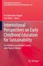 Titel: "International Perspectives on Early Childhood Education for Sustainability". Roter Hintergrund, Springer-Logo.