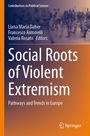 "Social Roots of Violent Extremism" ist der Titel. Oben drei Herausgeber, darunter ein urbanes Fotomotiv, Springer-Logo unten.