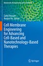 "Cell Membrane Engineering for Advancing Cell-Based and Nanotechnology-Based Therapies", oben grün-blaues Muster.