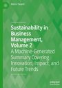 Marco Tavanti: Sustainability in Business Management, Volume 2, Buch