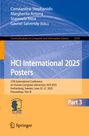 : HCI International 2025 Posters, Buch
