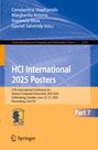: HCI International 2025 Posters, Buch