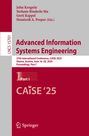 : Advanced Information Systems Engineering, Buch