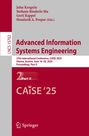 : Advanced Information Systems Engineering, Buch