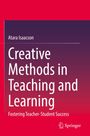 Text: "Creative Methods in Teaching and Learning: Fostering Teacher-Student Success." Rot-pinkes, einfaches Design.