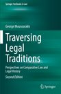 Titel: Traversing Legal Traditions; Autor: George Mousourakis; Thema: Rechtsvergleichung; Verlag: Springer; grüner Hintergrund.