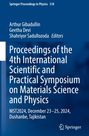 : Proceedings of the 4th International Scientific and Practical Symposium on Materials Science and Physics, Buch