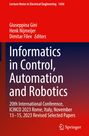 „Informatics in Control, Automation and Robotics“, ICINCO 2023 Rom, überarbeitet, Springer-Logo, roter Hintergrund.
