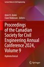 Titel: Proceedings of the Canadian Society for Civil Engineering Annual Conference 2024, Volume 9. Hintergrund: abstrakt, rot.