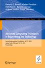 : Advanced Computing Techniques in Engineering and Technology, Buch