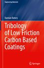 Titel: "Tribology of Low Friction Carbon Based Coatings" von Damian Batory, blau-roter Hintergrund, Springer-Logo.