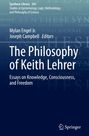 "The Philosophy of Keith Lehrer: Essays on Knowledge, Consciousness, and Freedom" mit blauem Hintergrund, Springer-Logo.