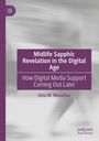 Titel: "Midlife Sapphic Revelation in the Digital Age". Autorin: Gina M. Masulloo. Hintergrund: Verschwommene Bewegung.
