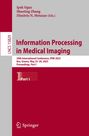 : Information Processing in Medical Imaging, Buch