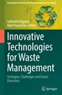 Innovative Technologies for Waste Management, Buch