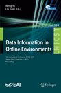 Titel: "Data Information in Online Environments". Konferenz: DIONE 2024, Sanya, China, 11. November 2024.