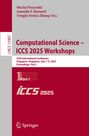 : Computational Science - ICCS 2025 Workshops, Buch
