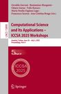 : Computational Science and Its Applications - ICCSA 2025 Workshops, Buch