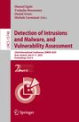 : Detection of Intrusions and Malware, and Vulnerability Assessment, Buch