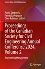 Proceedings of the Canadian Society for Civil Engineering Annual Conference 2024, Volume 2, Buch