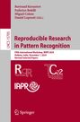 : Reproducible Research in Pattern Recognition, Buch