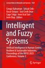"Intelligent and Fuzzy Systems", Herausgeber sind Cengiz Kahraman u.a. Roter Hintergrund mit abstraktem Muster. Springer-Logo.