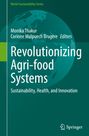 Buchtitel: „Revolutionizing Agri-food Systems“. Grün-türkises Cover mit Weltkarte und Springer-Logo.