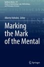 Titel: "Marking the Mark of the Mental". Hintergrund in Blautönen mit wissenschaftlichem Textmuster. Springer-Logo unten.