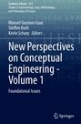 New Perspectives on Conceptual Engineering - Volume 1. Blauer Hintergrund, Springer-Logo unten.