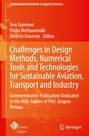 Challenges in Design Methods, Numerical Tools and Technologies for Sustainable Aviation, Transport and Industry, Buch