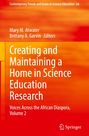 "Creating and Maintaining a Home in Science Education Research" in weißer Schrift auf orange-rotem Hintergrund. Springer-Logo unten.