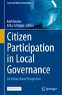 Citizen Participation in Local Governance, Buch
