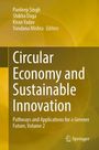 : Circular Economy and Sustainable Innovation, Buch