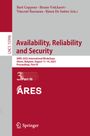 : Availability, Reliability and Security, Buch