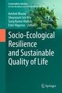 : Socio-Ecological Resilience and Sustainable Quality of Life, Buch